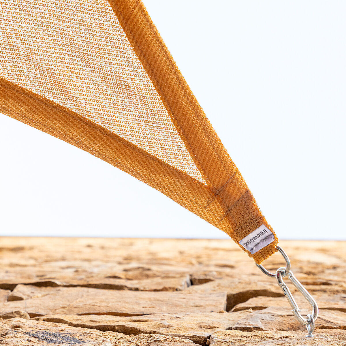 Voile d’Ombrage Rectangulaire InnovaGoods 2 x 3 m Beige 3/5