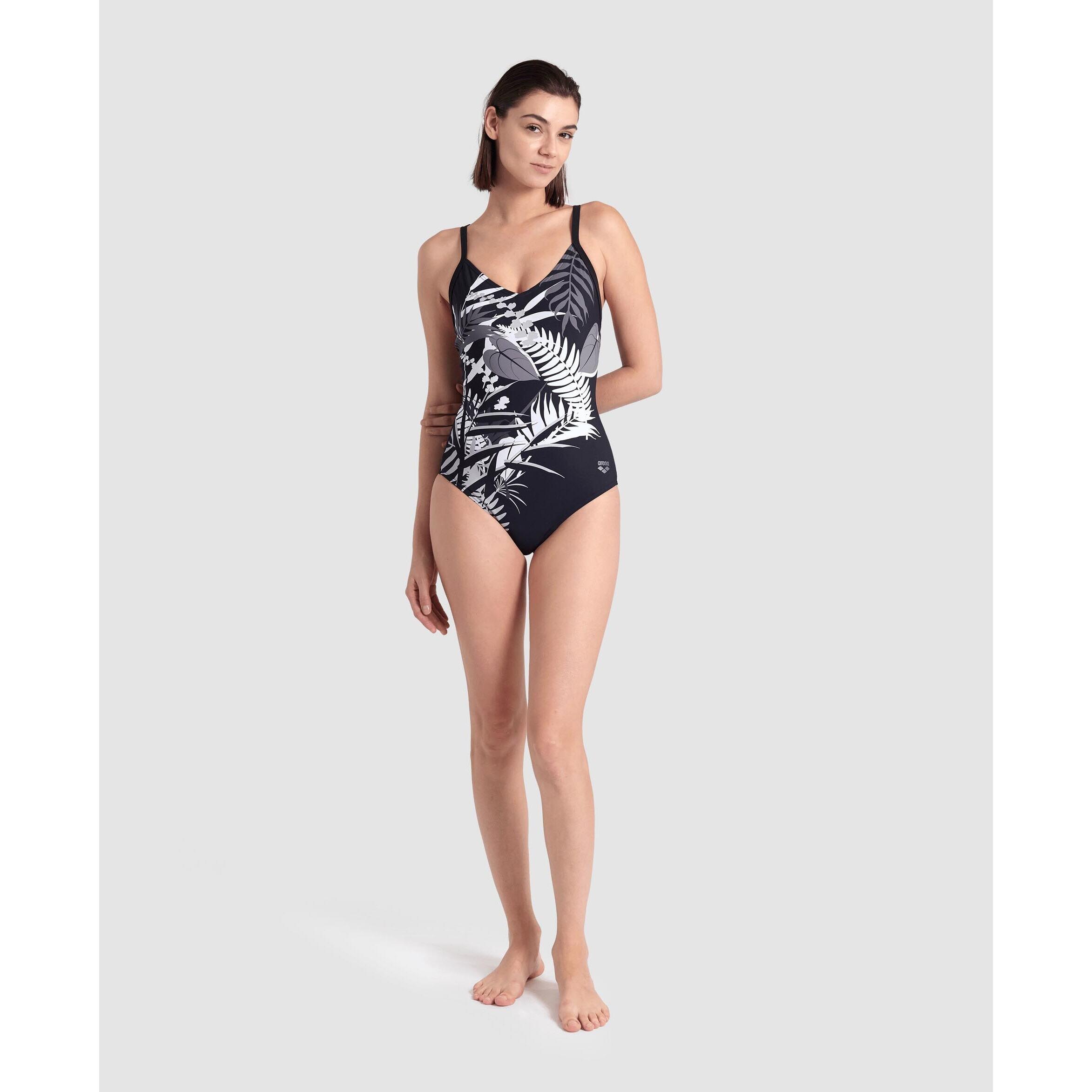 Body Donna Manica Corta Lucido – Costume Da Bagno, Yoga, Abbigliamento Sportivo