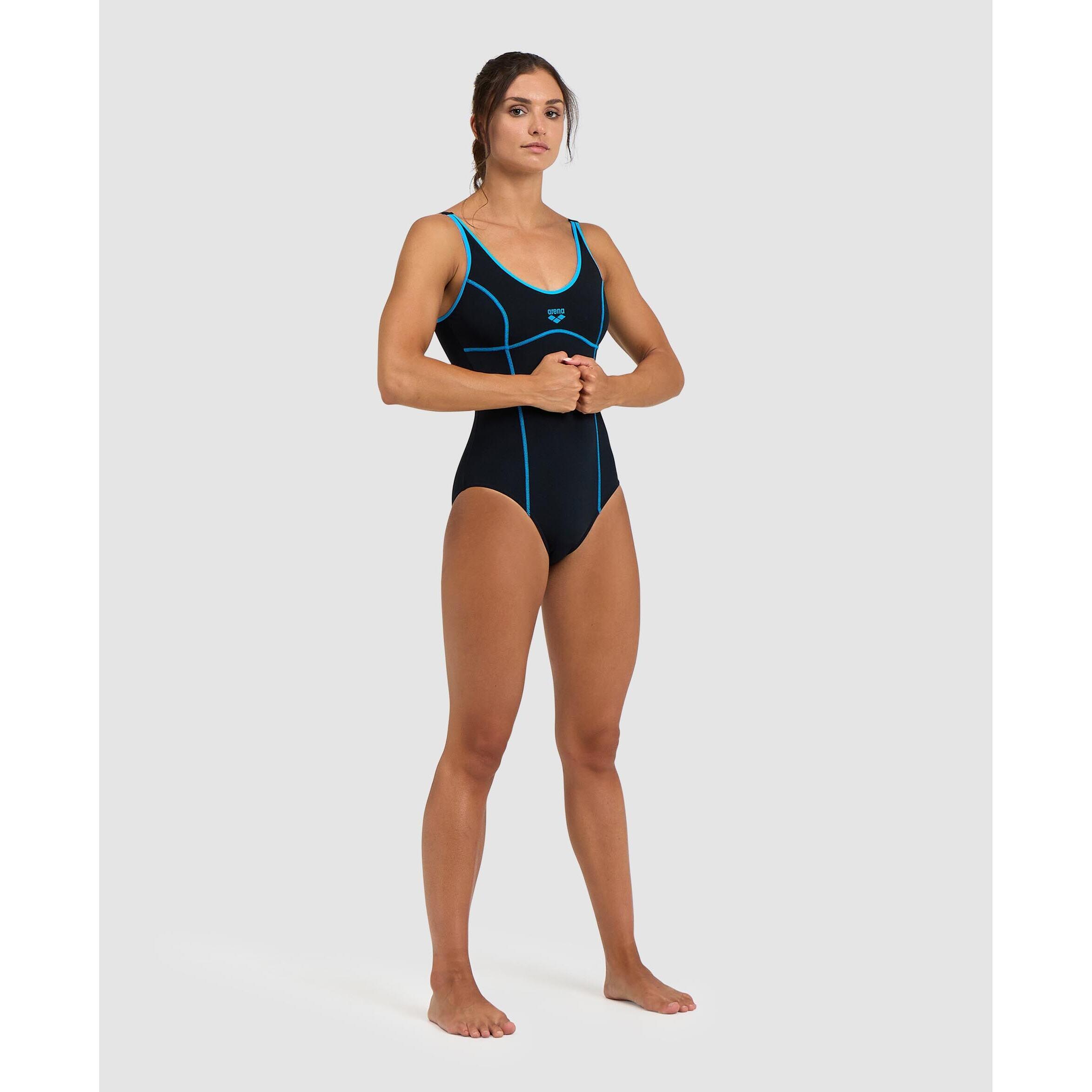 Maillot de bain 1 pièce femme Arena Tania Clip 3/5