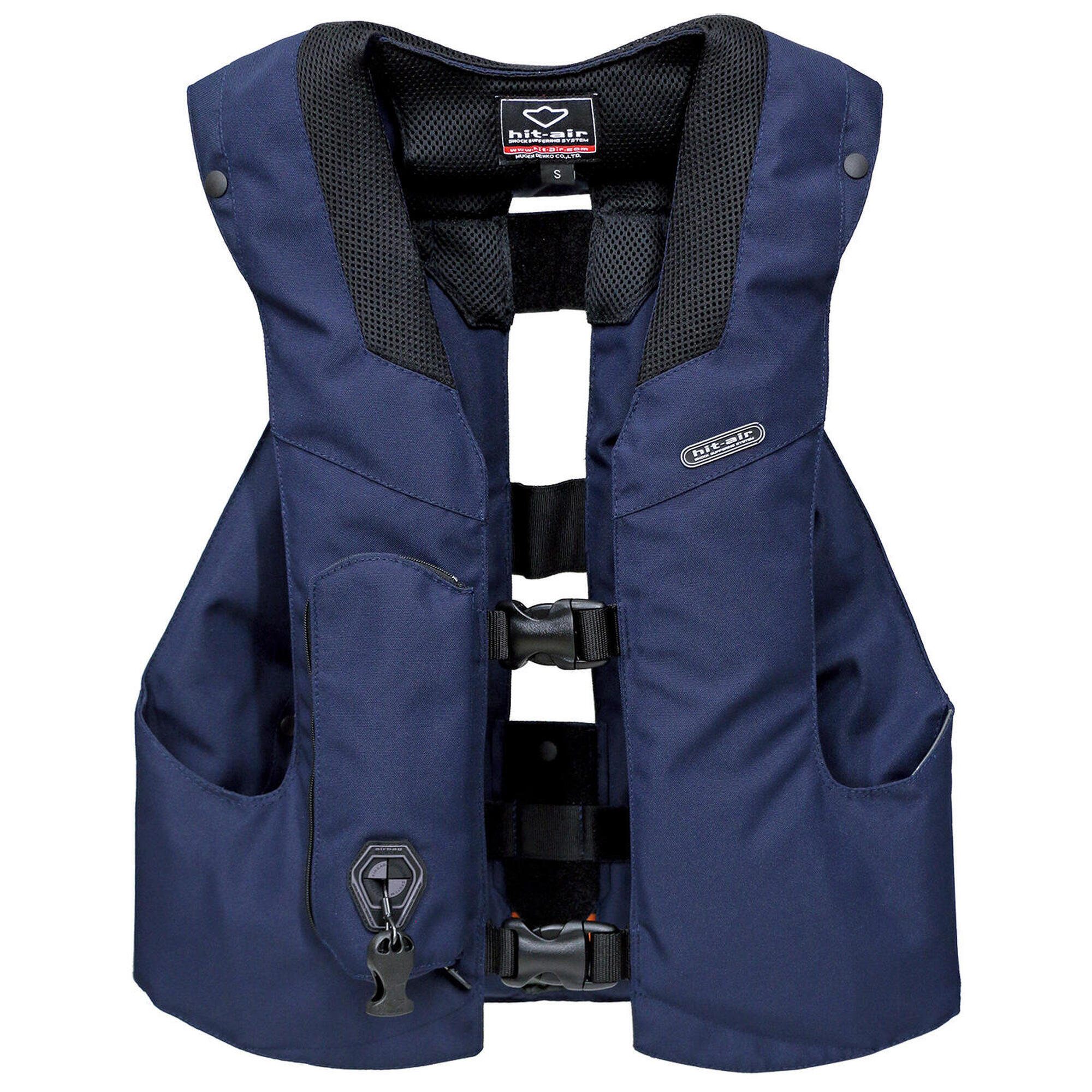 Hit-air - Gilet Airbag Équitation Hit Air Complet Mlv3-h - Gilet Airbag - Bleu - 38 S - Decathlon