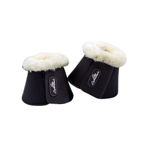 Cloches pour cheval eQuick ES overreach fluffy 2/3