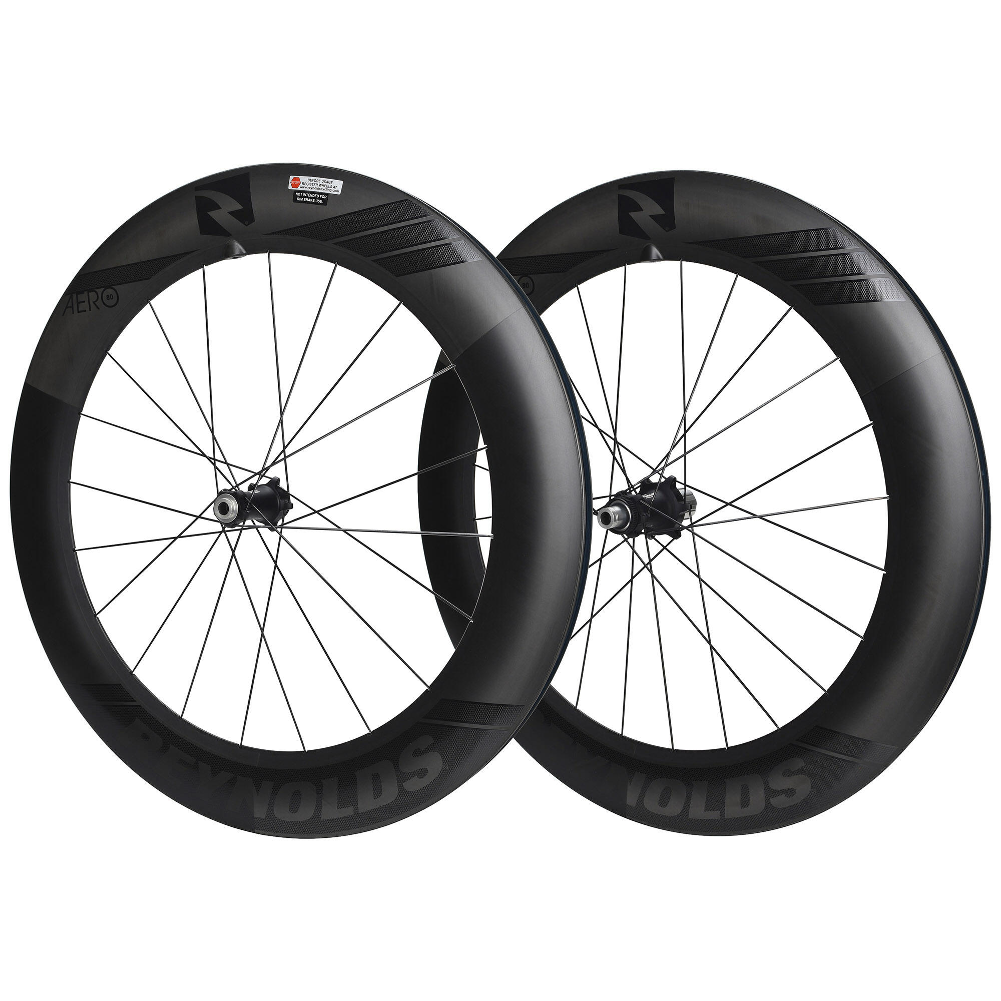 REYNOLDS Coppia di ruote per bicicletta con disco tubeless Reynolds Aero80 Shimano