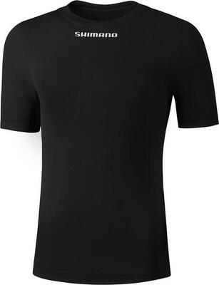 Shimano vertex ondershirt heren korte mouwen zwart