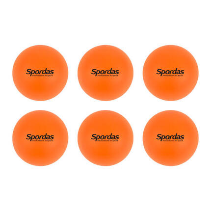 6er-Set Hockeybälle für Schulen Spordas