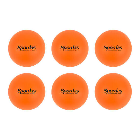 6er-Set Hockeybälle für Schulen Spordas