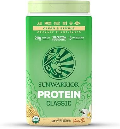 Sunwarrior Protein Classic Organic (375g) Vanilla - Proteine - Proteine vegane