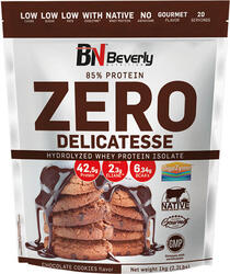 100% Hydrolyzed Zero Delicatesse - 1 kg Chocolat Cookies de Beverly Nutrition