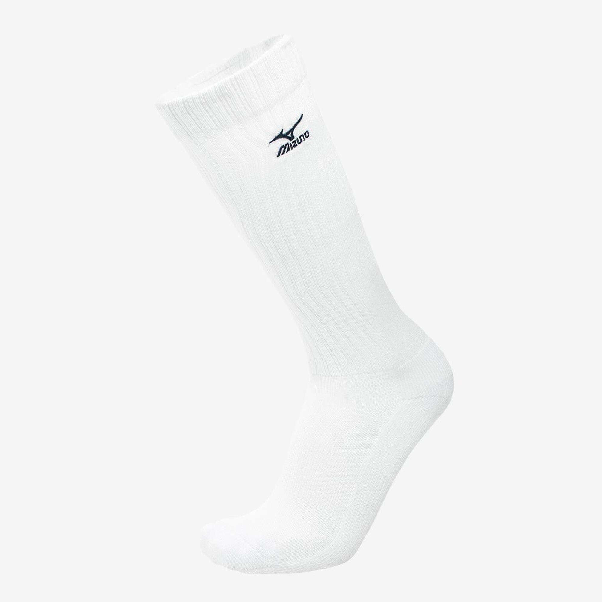 Skarpety siatkarskie Mizuno Volley Long białe