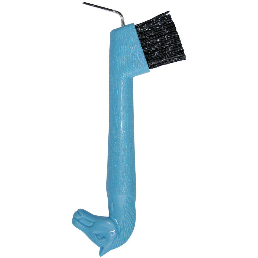 Harrys Horse - Lot De 10 Cure-pied Tête De Cheval Avec Brosse Harry's Horse - Cure-pied - Bleu - Taille Unique - Decathlon