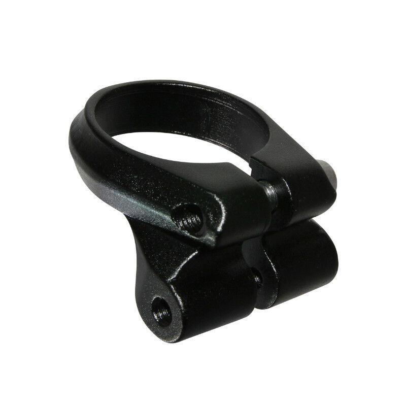 Seat post clamp with aluminum carrier clamp P2R