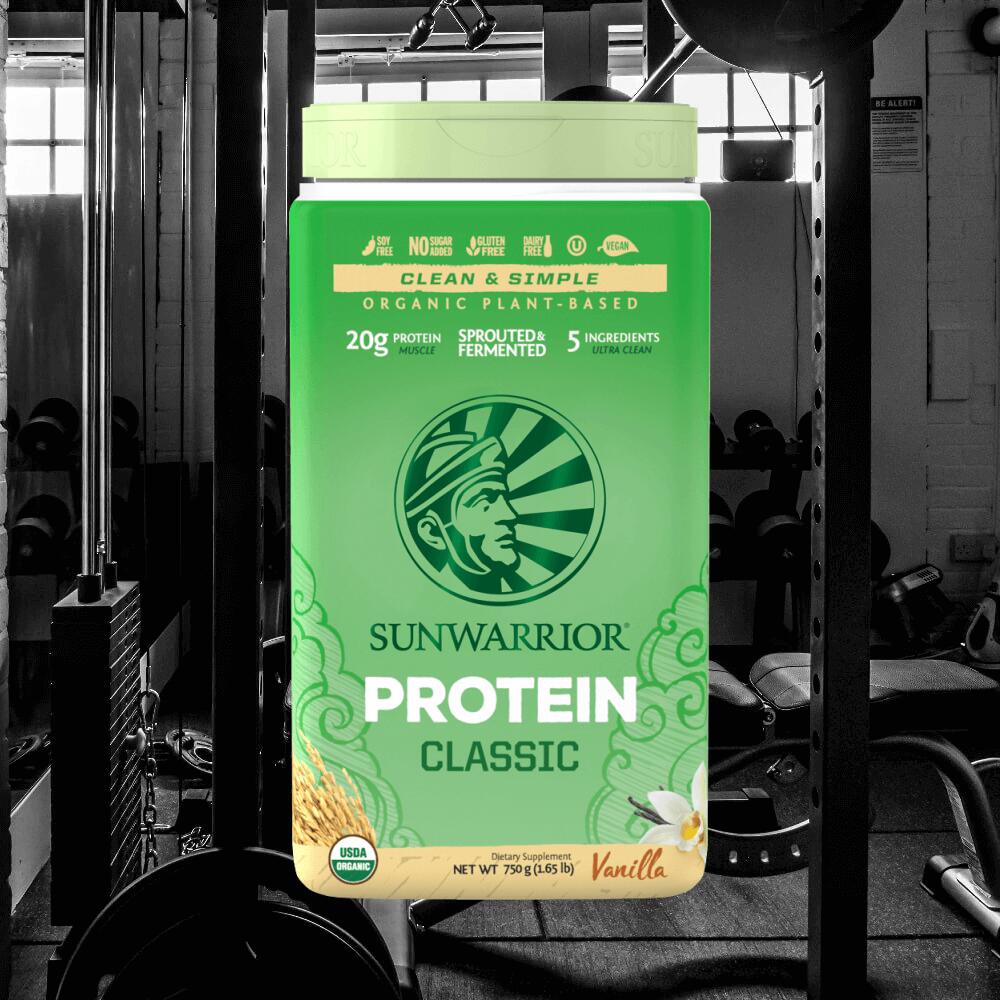 Sunwarrior Protein Classic Organic (750g) Vanilla - Proteine - Proteine vegane 2/3