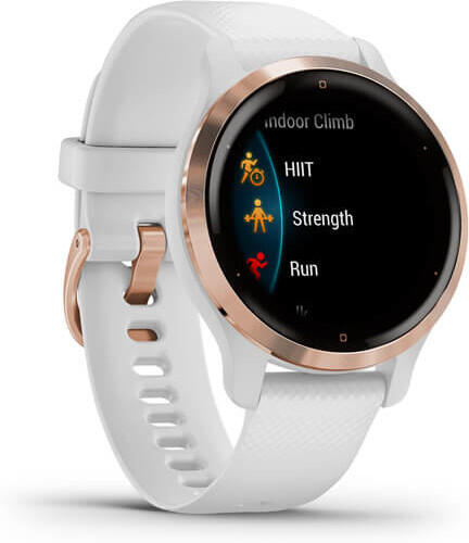Garmin Venu 2s Branco Ouro Rosa 4/4