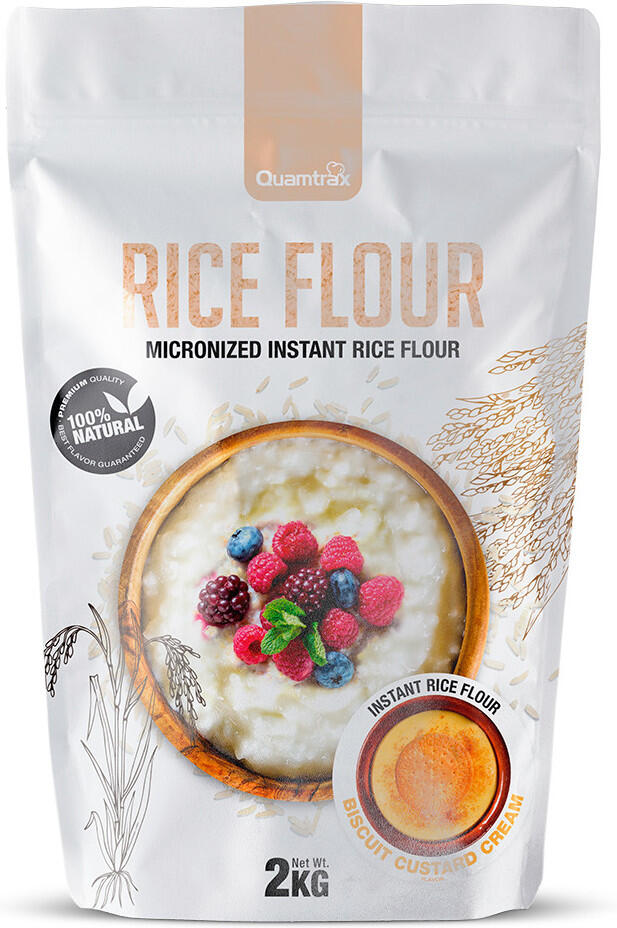 Instant-Reismehl - 2 kg Quamtrax Pudding und Kekse 2/6