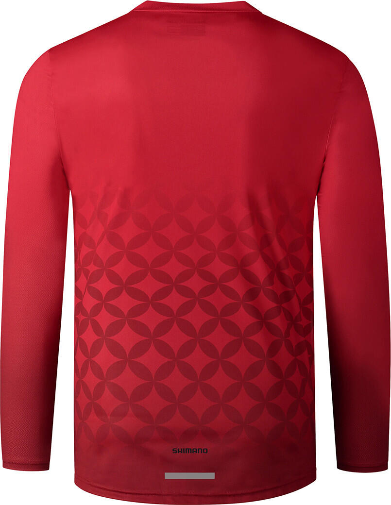 Maillot à manches longues MYOKO L.S., rouge 2/2