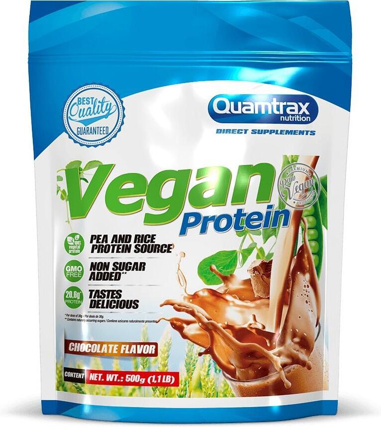 Quamtrax proteína vegana 500 gr