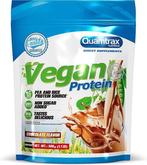 Vegan Protein - 500g Vanille Kaneel Quamtrax