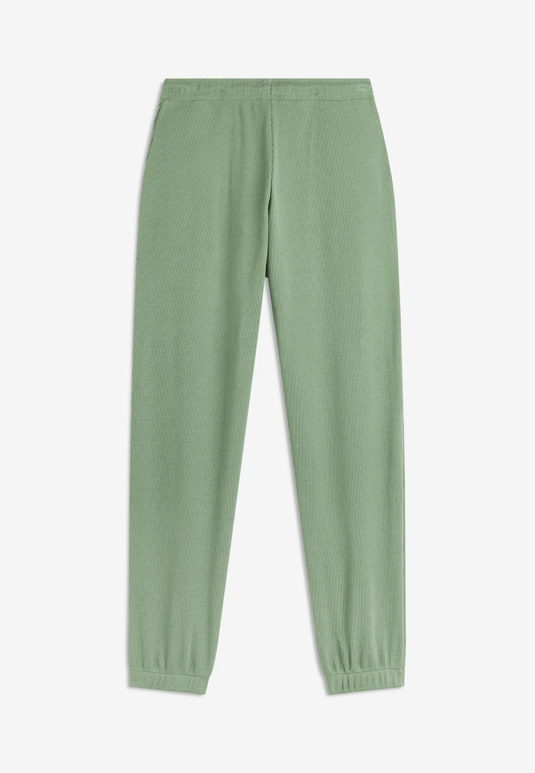 Pantalon de jogging pour femme en jersey nid d’abeille 6/8