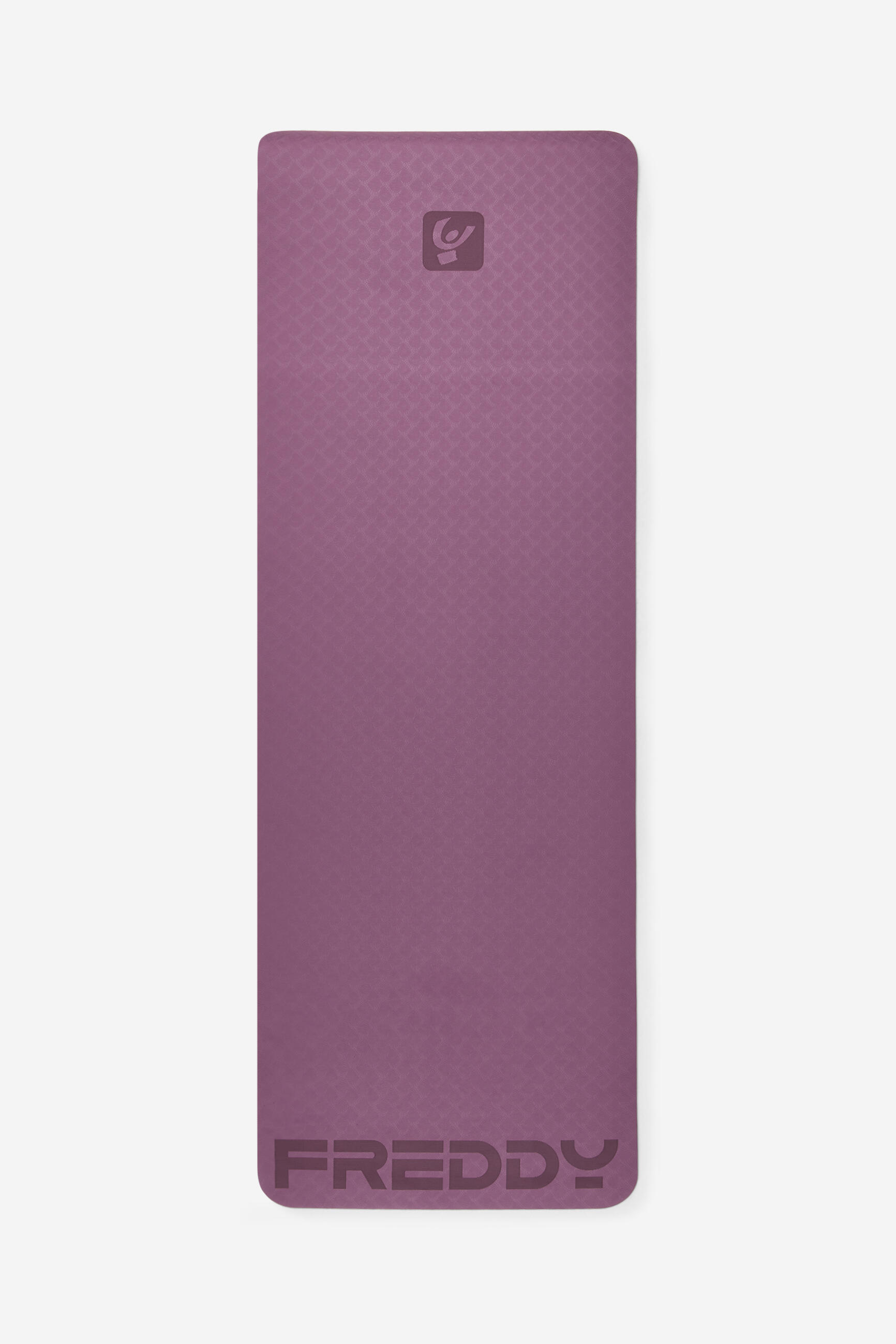 Tappetino yoga in PVC con sacca per il trasporto 3/4