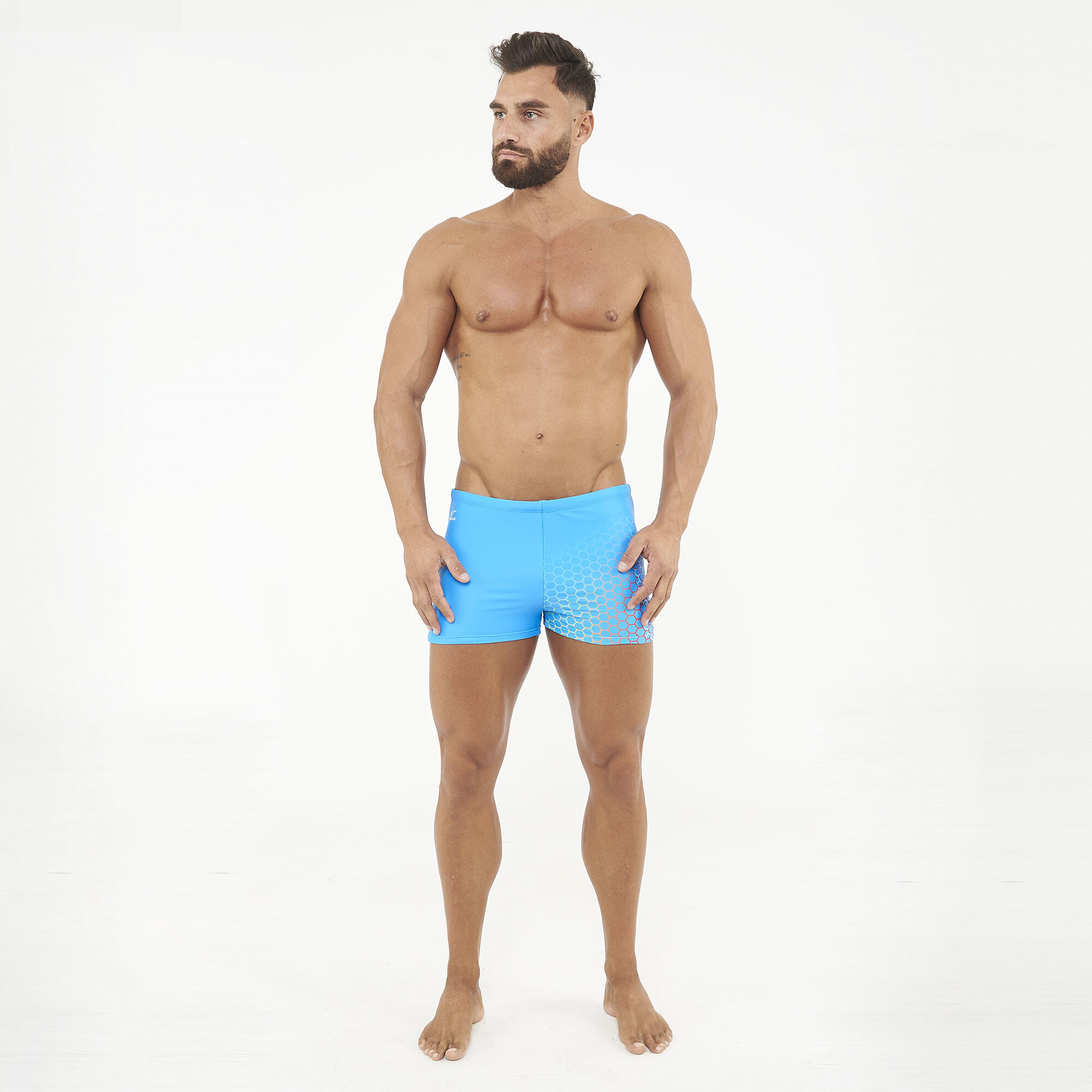 Boys Swimwear ARRAKIS Light Blue Adjustable Drawstring 5/6