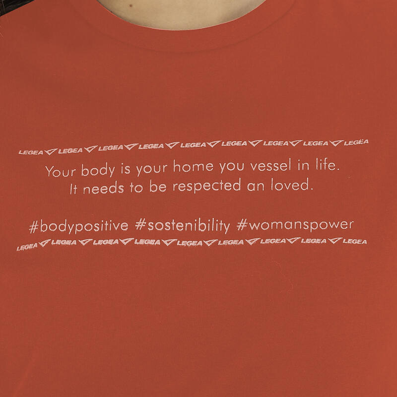 Tricou din bumbac GAMINEDE corai femei
