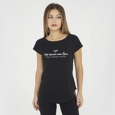 T-shirt in cotone da ginnastica CILLENE azzurra