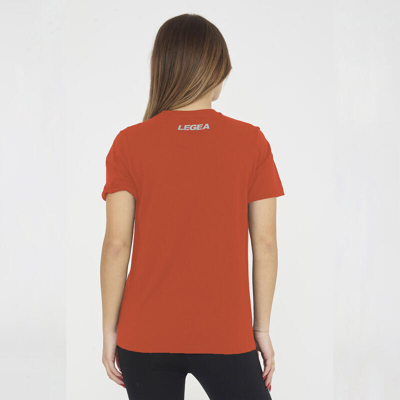 Tricou din bumbac GAMINEDE corai femei