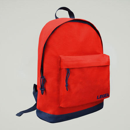 LEGEA Mochila de gimnasio para adultos rojo azul Palermo