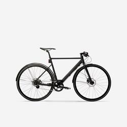 Segunda vida - Bicicleta urbana rápida Elops Speed 920 negro - BUENO