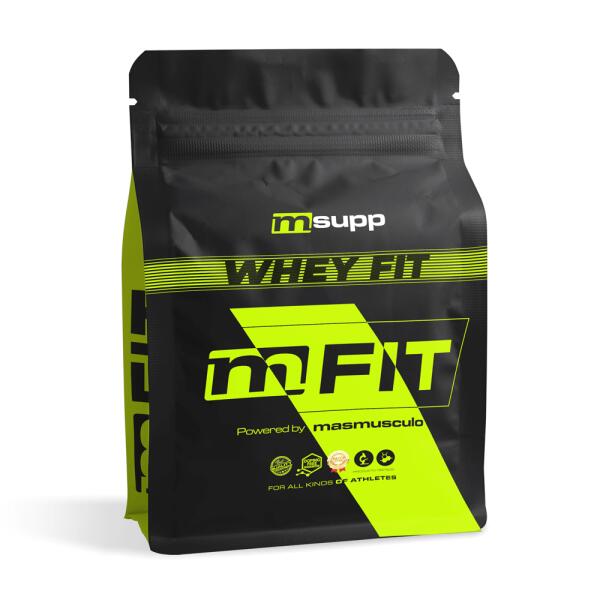 Masmusulo Fit Line - Whey Fit - 2kg Chocolat Blanc Avec Fraise De Masmusculo Fit Line - Protéines Végétales - Taille Unique - Decathlon