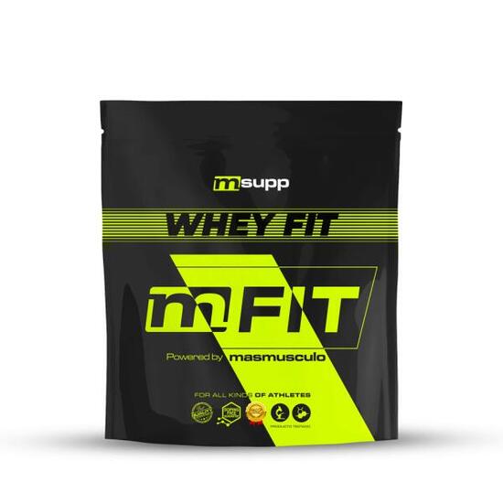 Whey FIT - 1Kg Leche Merengada Masmusculo Fit Line