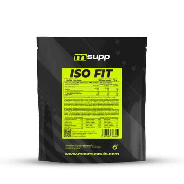 ISO Fit - 1Kg Piña colada de MASmusculo Fit Line