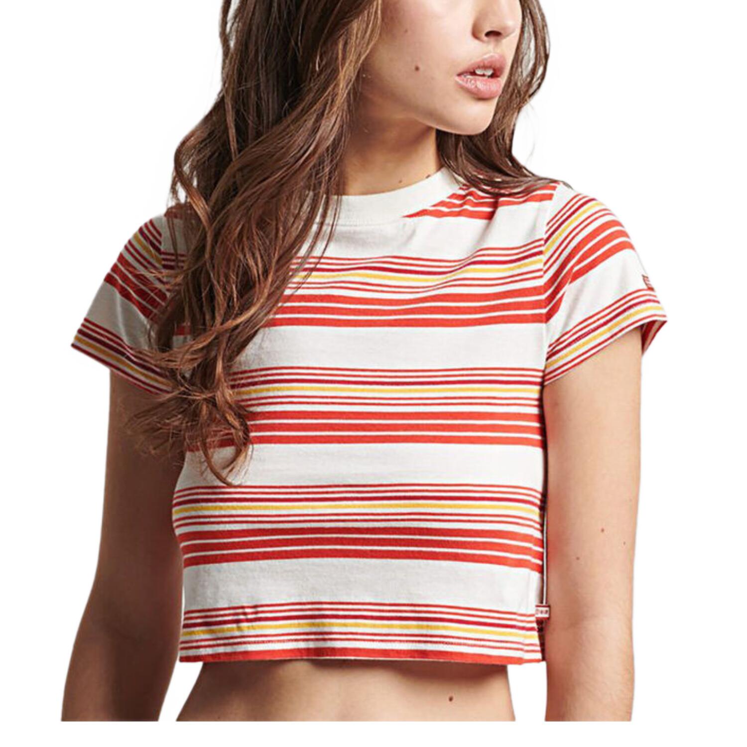 Koszulka sportowa damska Superdry Vintage Crop