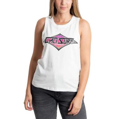 Dames sportshirt superdry vintage cali vest