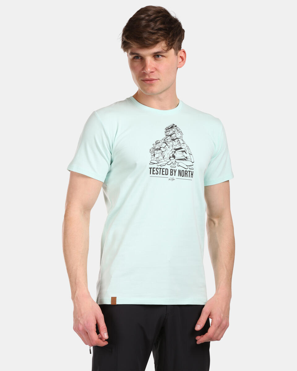 KILPI Pánské bavlněné tričko s krátkým rukávem DISCOVER-M