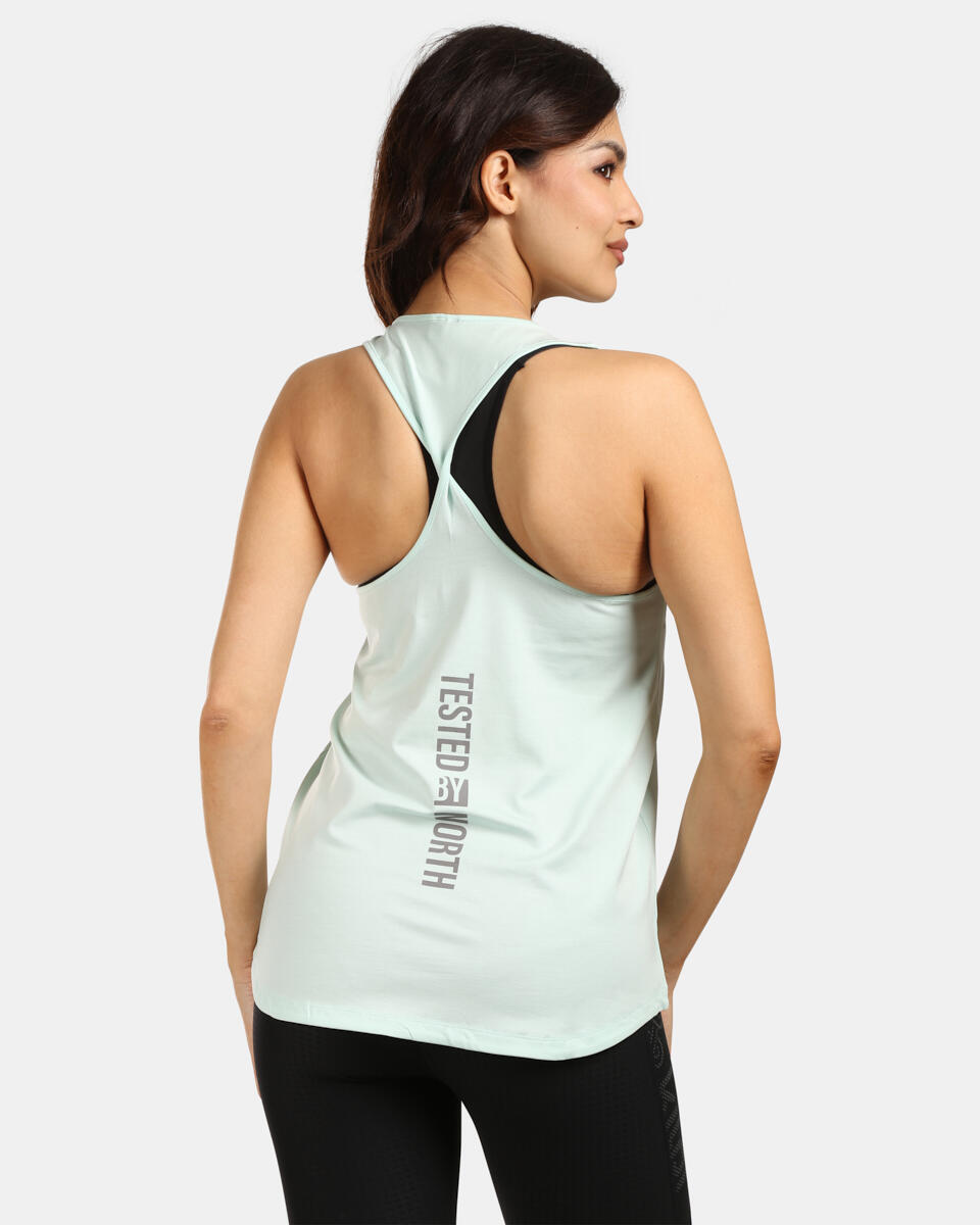 Kilpi Lanca-W Débardeur de sport femme 100% Lyocell Zones réfléchissantes 2/4