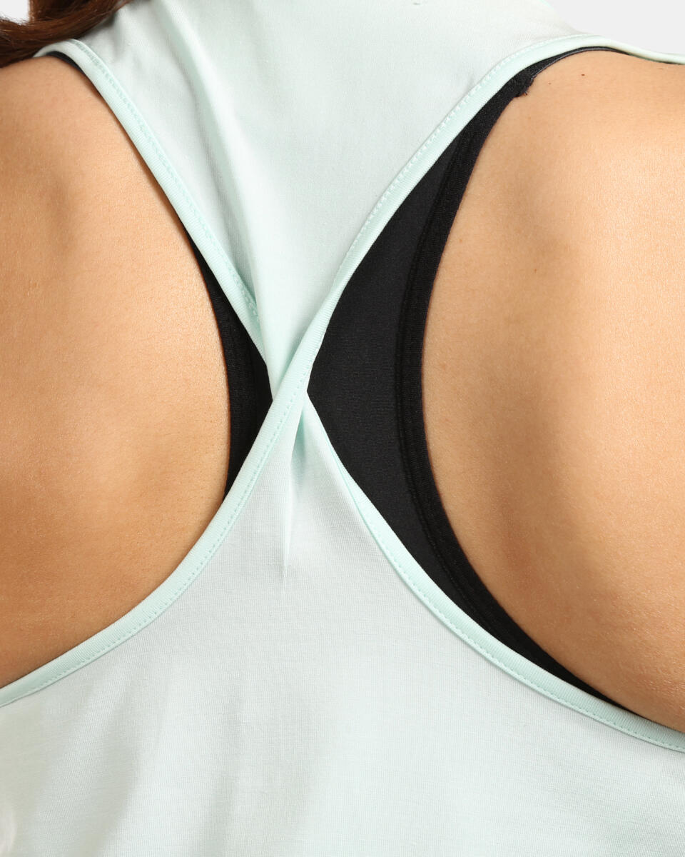 Kilpi Lanca-W Débardeur de sport femme 100% Lyocell Zones réfléchissantes 3/4