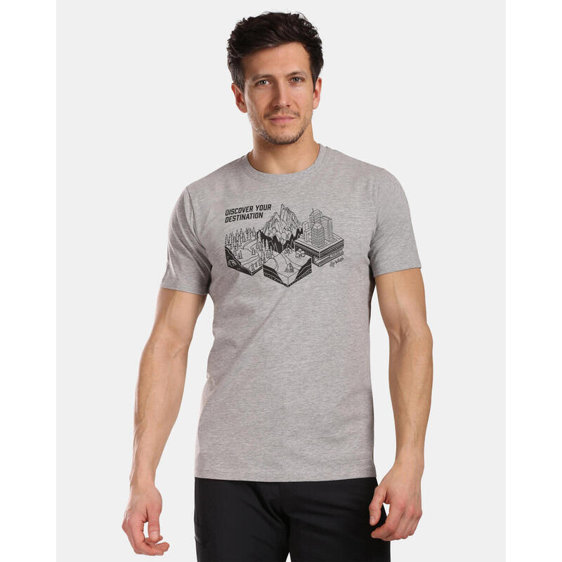 Tricou KILPI Garove, Gri deschis, Barbati