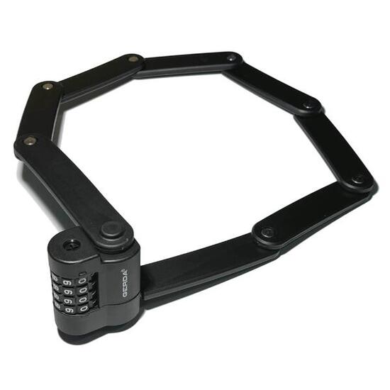 Zapięcie rowerowe składane GERDA FOLD COMBO 880V