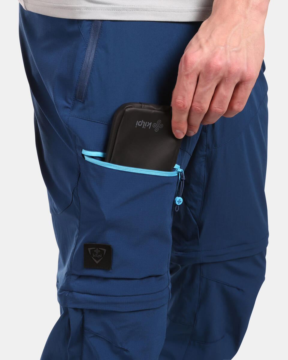 Pantalón desmontable montaña y trekking HOSIO-M hombre KILPI Azul oscuro 7/7