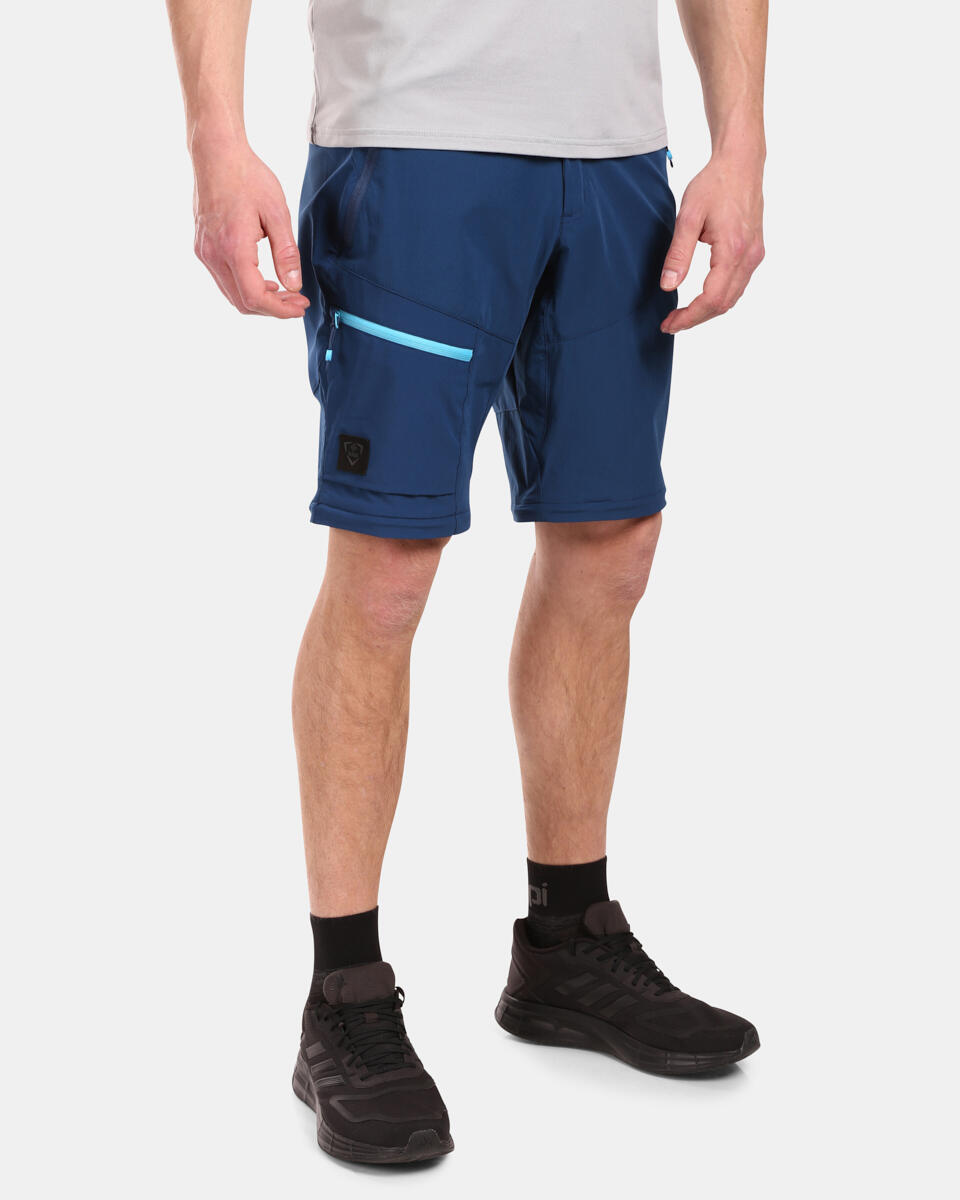 Pantalón desmontable montaña y trekking HOSIO-M hombre KILPI Azul oscuro 5/7