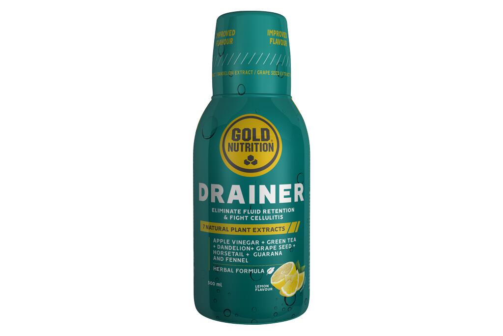 Drainer, GoldNutrition, lamaie, 500 ml