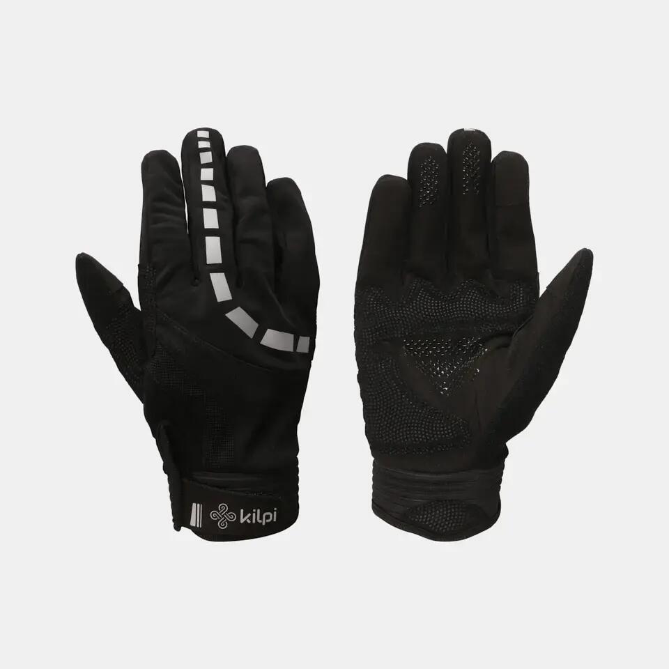 Kilpi Redbud-U Long-Finger Cycling Gloves Black