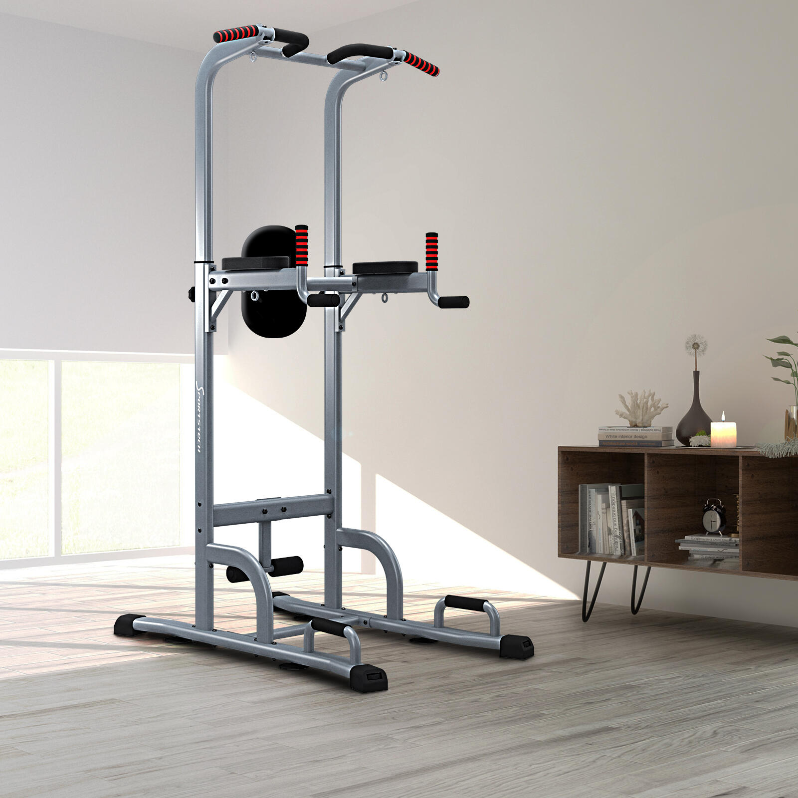 Chaise Romaine Sportstech PT300 - Fitness Multifonction - Exercices Poids Corps 4/8
