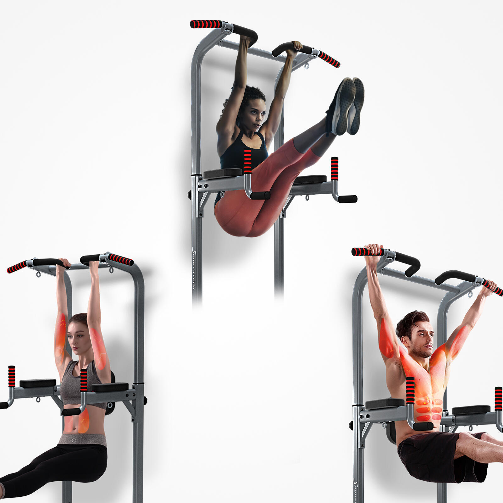Chaise Romaine Sportstech PT300 - Fitness Multifonction - Exercices Poids Corps 7/8