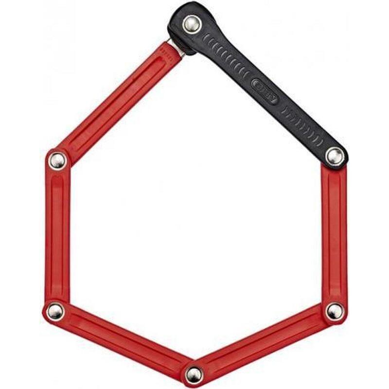 Abus Bordo Lite 6055 60 Antivol Pliant - Rouge, 60cm, 440g