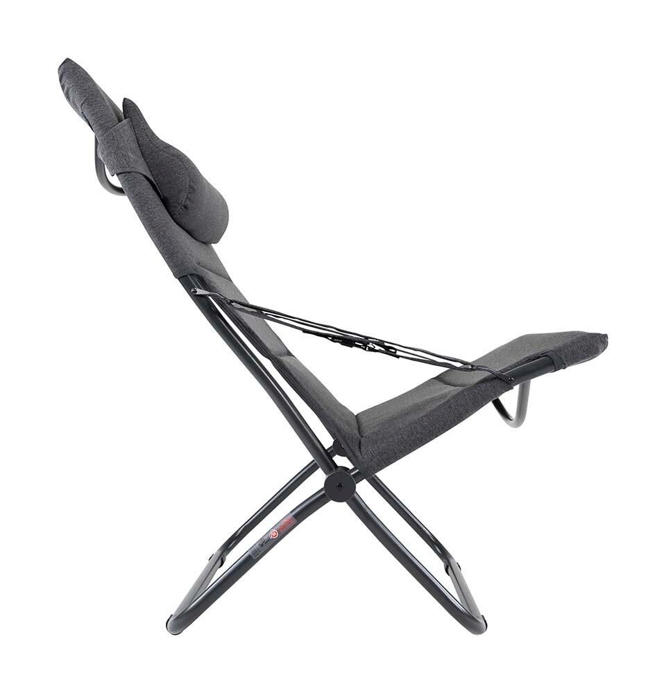Crespo Loungestoel AP/263 Tex-Supreme Grijs 7/7