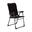 Silla Plegable de Camping Crespo Air-Deluxe AP/218-ADS Negro