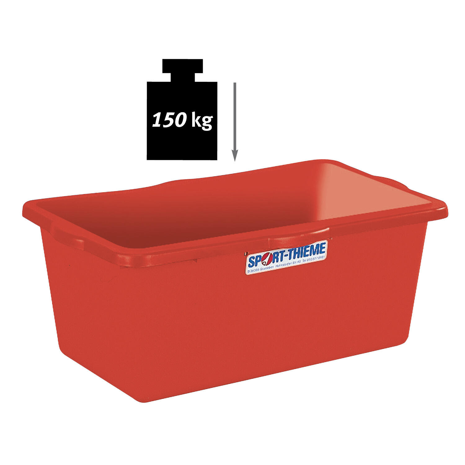 Boîte de rangement « 90 litres » Bleu Unisexe 3/3
