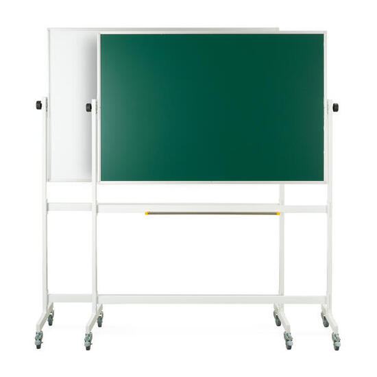 Drehgestelltafel Whiteboard/Kreidetafel 180x100 cm Fußball