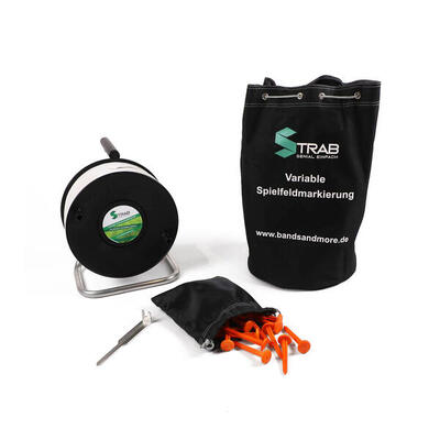 Strab Markierungsband-Set. 75 m im Matchsack